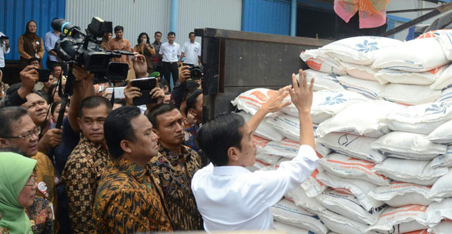 Presiden Nilai Ada yang `Bermain`Agar Pemerintah Impor Beras